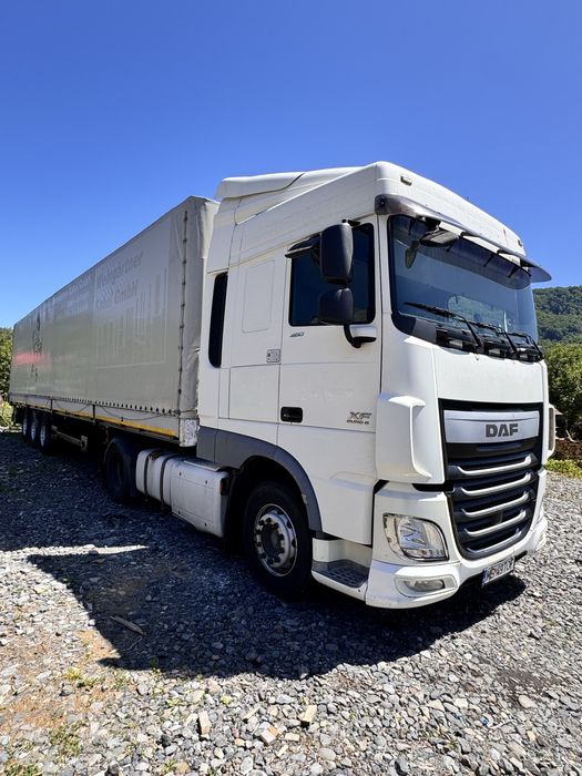-DAF XF 460 Space Cab mega volum/ remorca kogel-