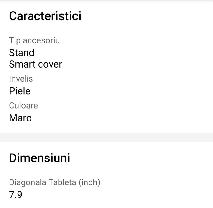 Husa de protectie Apple Smart Case pentru iPad Mini 1, Mini 2, Mini 3,