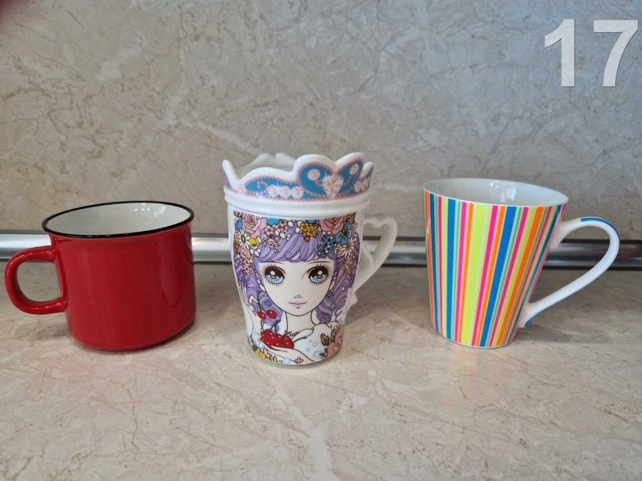 Чаши, сервизи, комплекти, единични