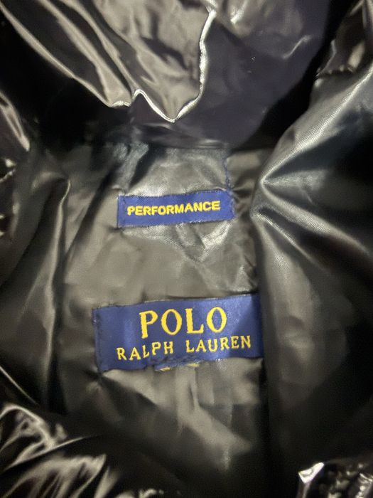 Geaca Polo Ralph Lauren - Black Glossy Puffer - L
