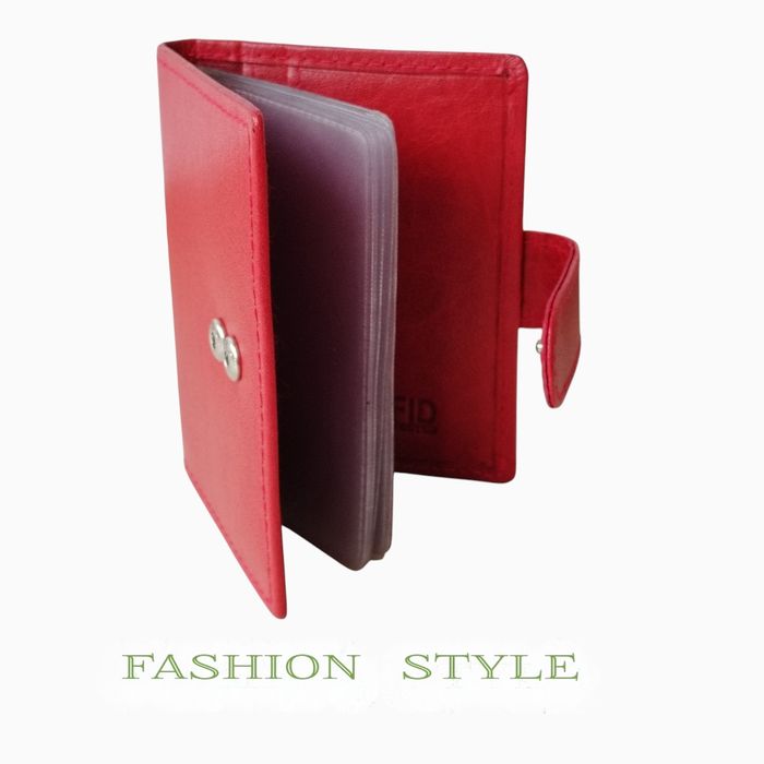 Калъф за документи от естествена кожа