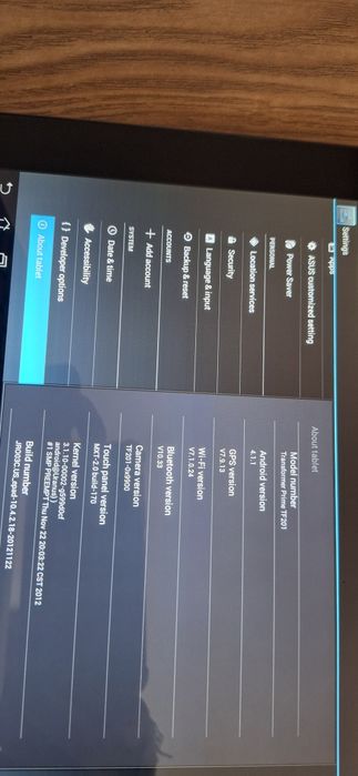 Vand laptop 2-1 (tableta) ASUS TF 201