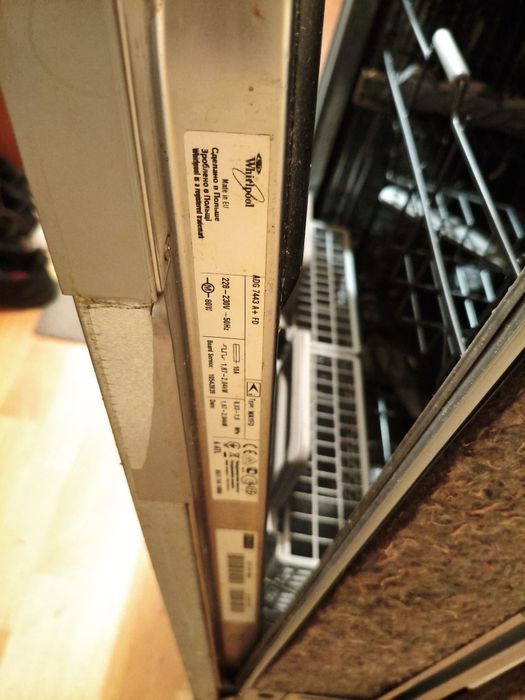 Миялна за вграждане за части WHIRLPOOL adg 7443 a+ fd