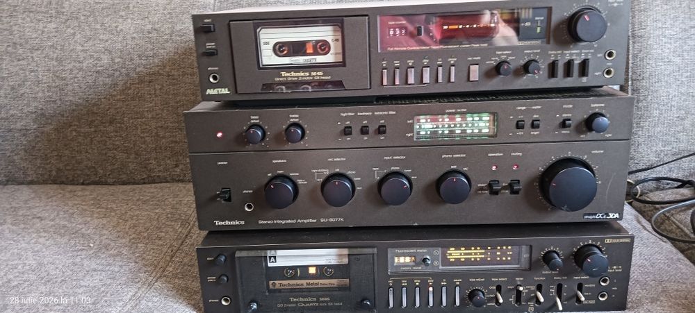 Aparate audio Technics vintage