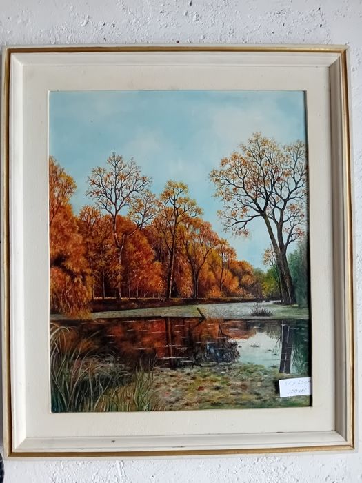 Ulei pe pânză vechi