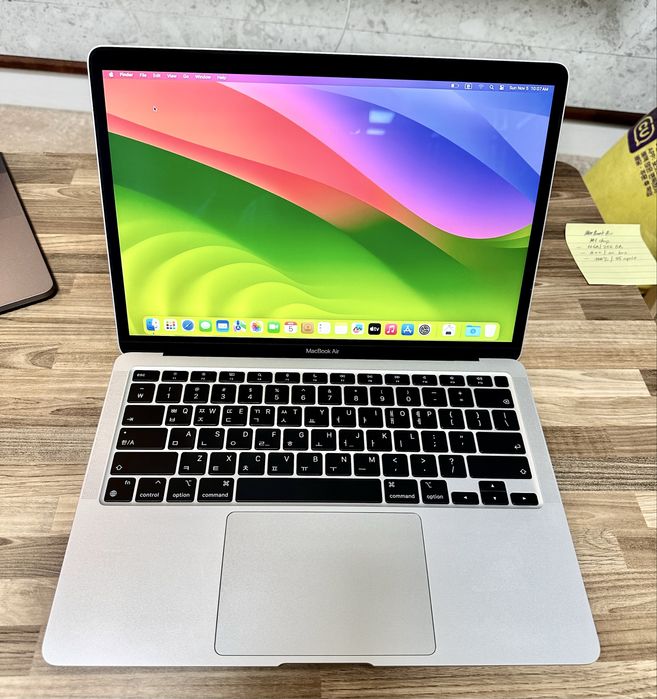 MacBook Air M1 Silver 8/256- Chotkiy noutbuk (Makbuk-Apple)