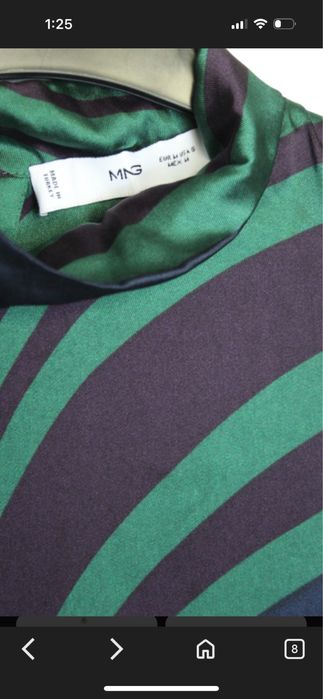 Сатенена блуза на Mango