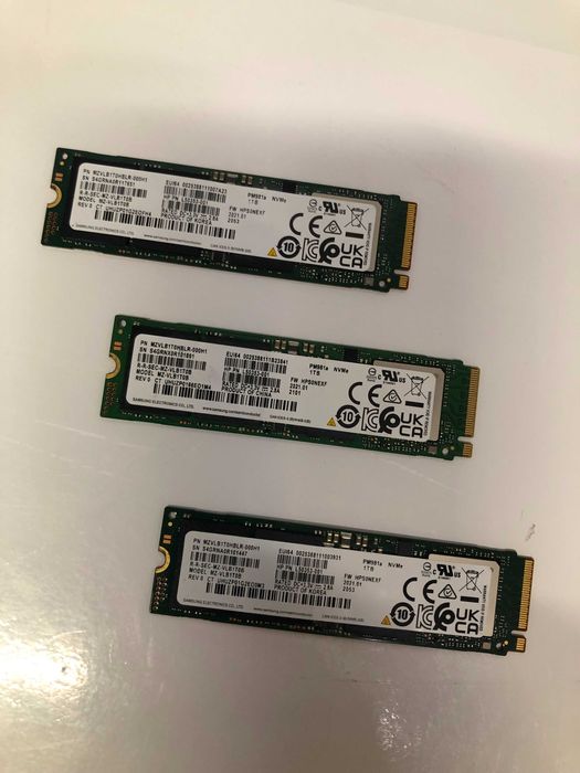 SSD M2 NVME 1 TB , Samsung PM981A, garantie 6 luni Bucuresti