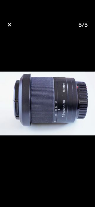 Lentile sony a-mount 3,5-5,6/18-70
