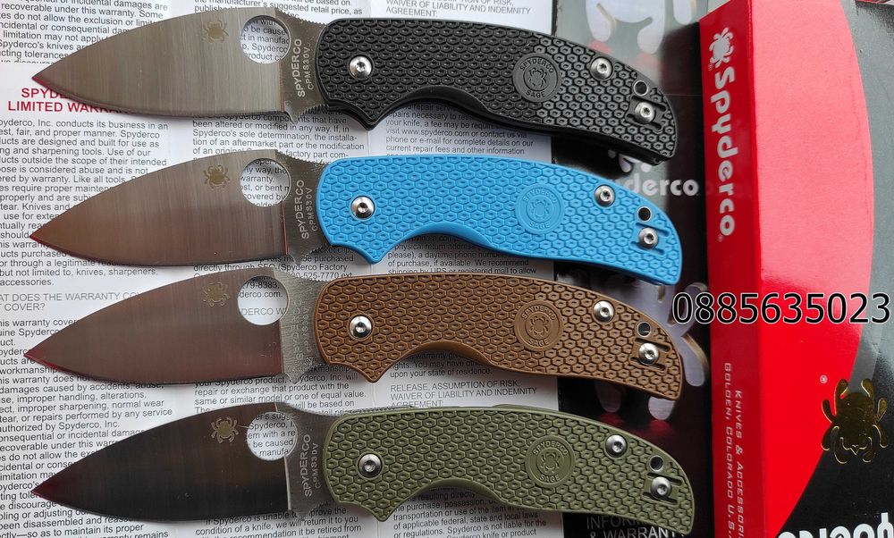 Сгъваем нож Spyderco C123 Sage 5