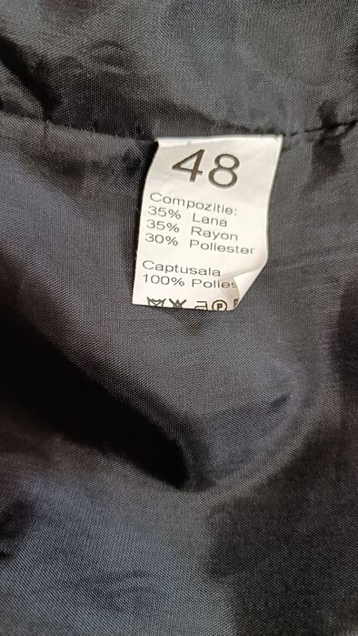 Costum Barbati Elegant,Bleumarin închis,mărimea 48