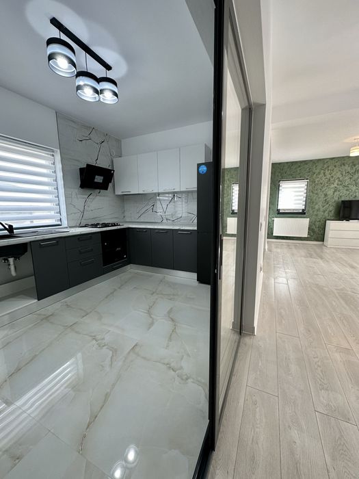 FINALIZAT! Casă 3 camere, 2 băi, P+1 Etaj complet, tip duplex, Miroslava-Vorovești-Rond TLT, 80mp util, 250mp curte, 107.500€ + TVA