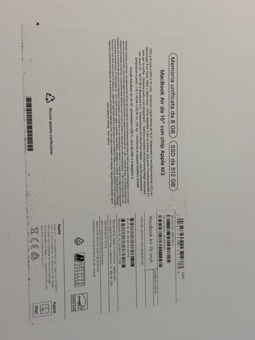 Apple MacBook 15 AIR