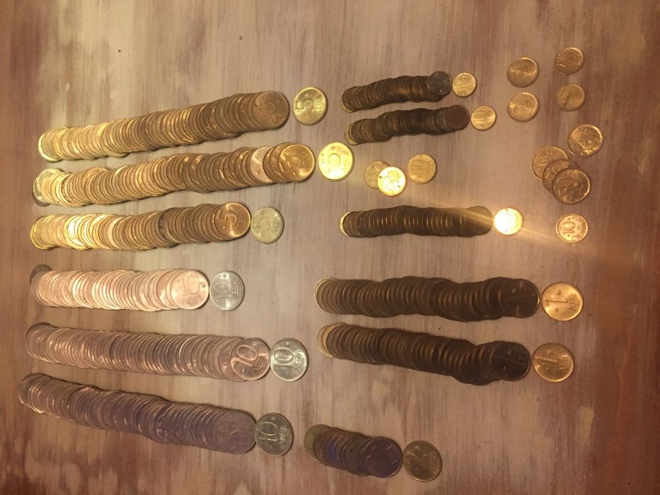 монети 528 бр , медно никелова сплав