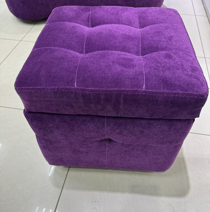 Продам пуфики. Новый, с ящиком.