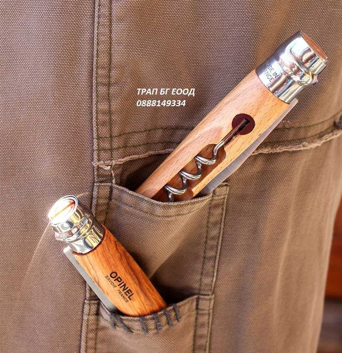 Сгъваем нож с тирбушон Opinel N°10 Corkscrew Франция