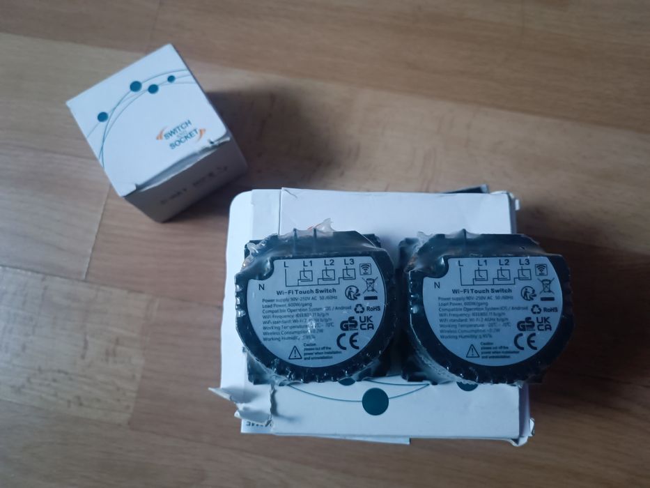 Set 3 intrerupatoare smart wifi