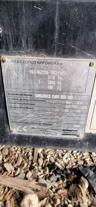 Compresor aer ATLAS Copco XAMS 286