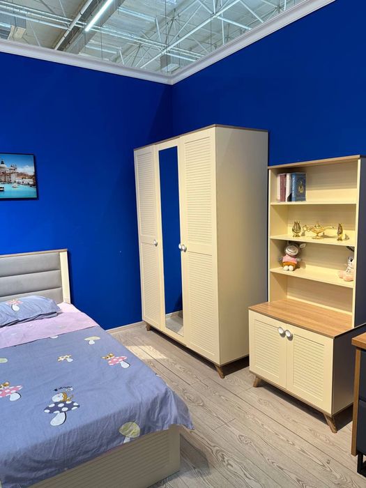 Продается детская мебель, кровать шкаф купить детскую мебель недорого