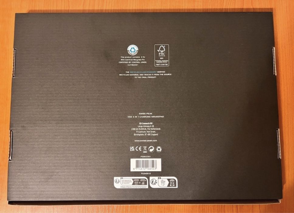 Mousepad cu incarcare 3in1 Swiss Peak