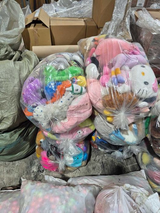 Плюшени играчки  40 до 60 см, употребявани/кг.