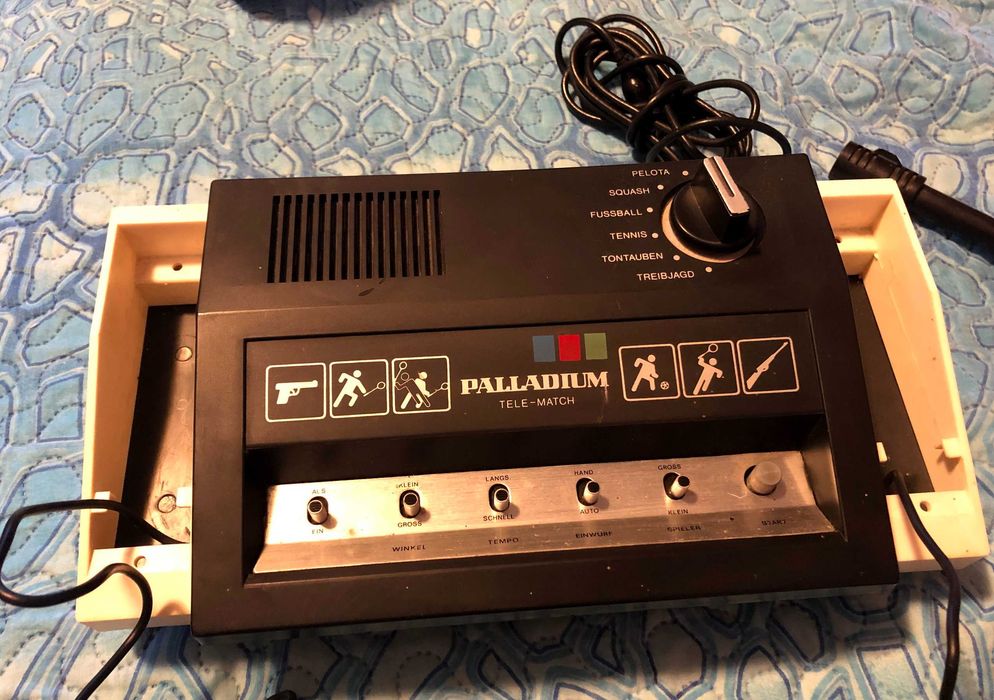 Consola jocuri retro anii 70 Palladium Tele-Match 825 425 - prima gen