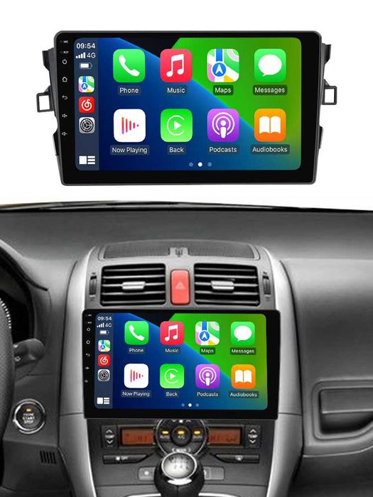 NAVIGATIE ANDROID 14 Toyota Auris 2006 - 2011 1/8 Gb CarPlay + CAMERA