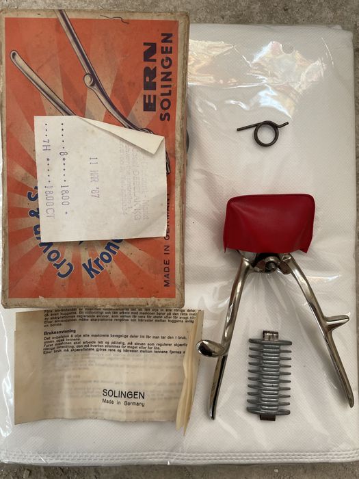 Aparat de tuns retro Solingen