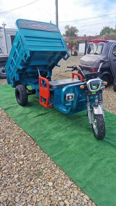 Triciclu Forte 1000Cargo cu bena basculabila si reductor cu 6 viteze