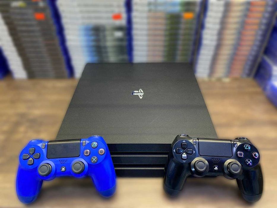 PS4 Pro 1Тб Прошитая 2 Геймпада Любые Игры/ Пс4 Про