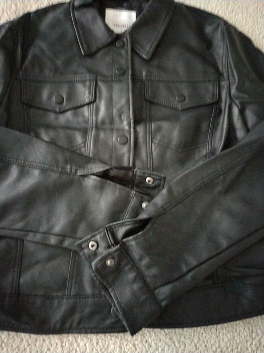 Дамско яке, еко кожа