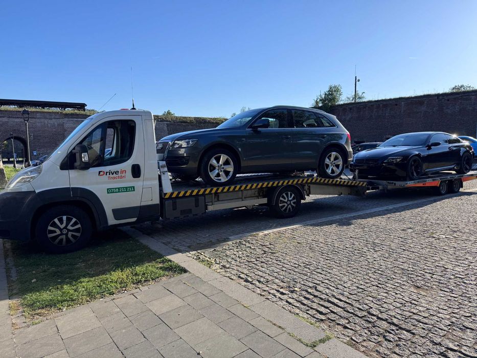 Tractari auto Sibiu / Tractari Sibiu / Platforma Auto NON-STOP