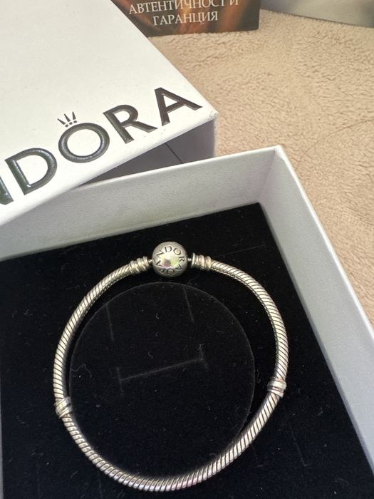 Оригинална сребърна гривна Pandora Moments – 925 сребро