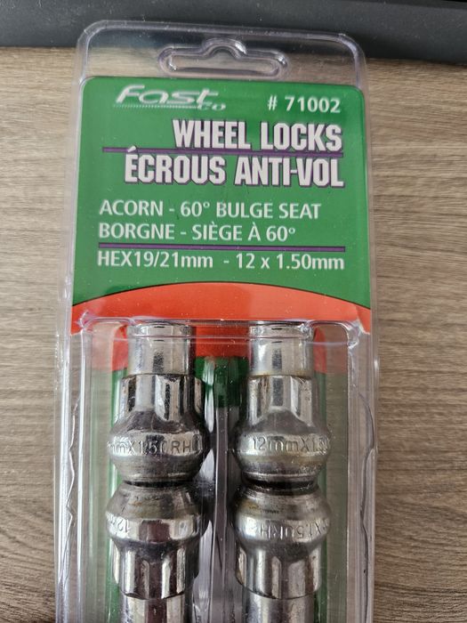 СЕКРЕТНИ ГАЙКИ - конус - М12х1.5  60° HEX19/21