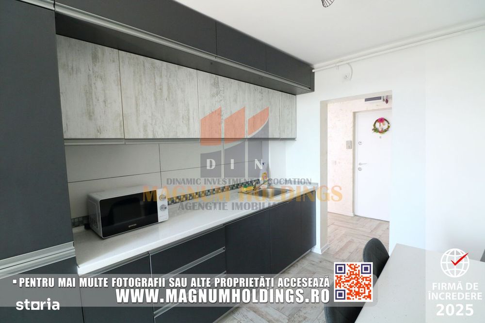 Apartament 3 camere, Eremia, 2 bai, 2 balcoane