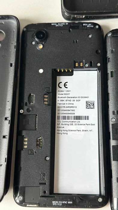 Lot 7 Telefoane Alcatel One Touch - Functionale, Baterii Umflate