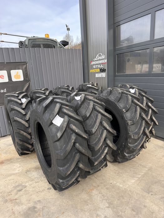 Anvelope manitou si agricole 15,5-24 si 16,9-24 noi si second hand