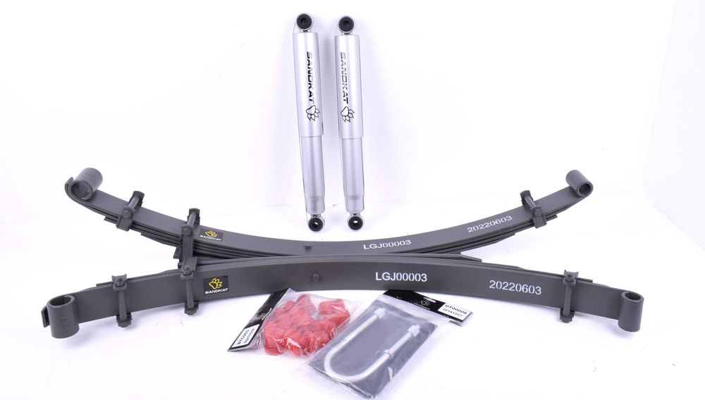 Комплект усилено окачване за Mitsubishi Pajero 1  +5см 1983-1991год.