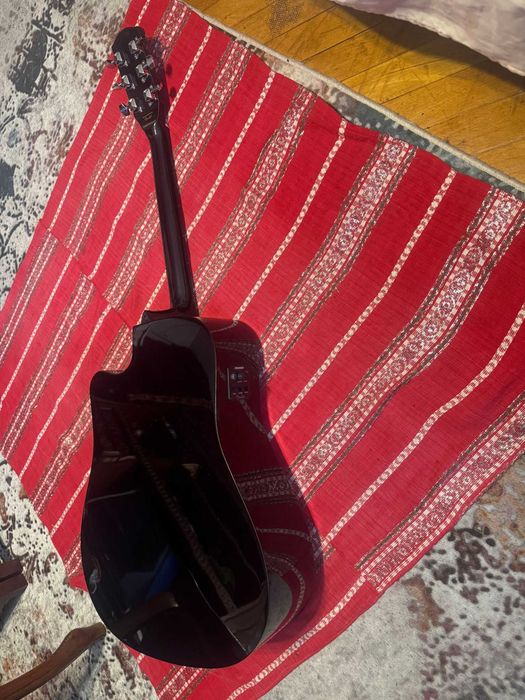 Chitara SQUIER Electro-acustica SA-105CE SB+ Husa