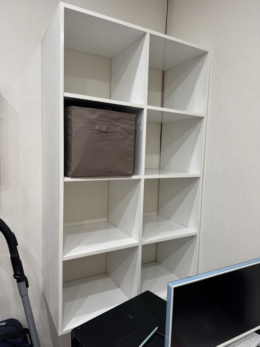 Стеллаж белый под икеа