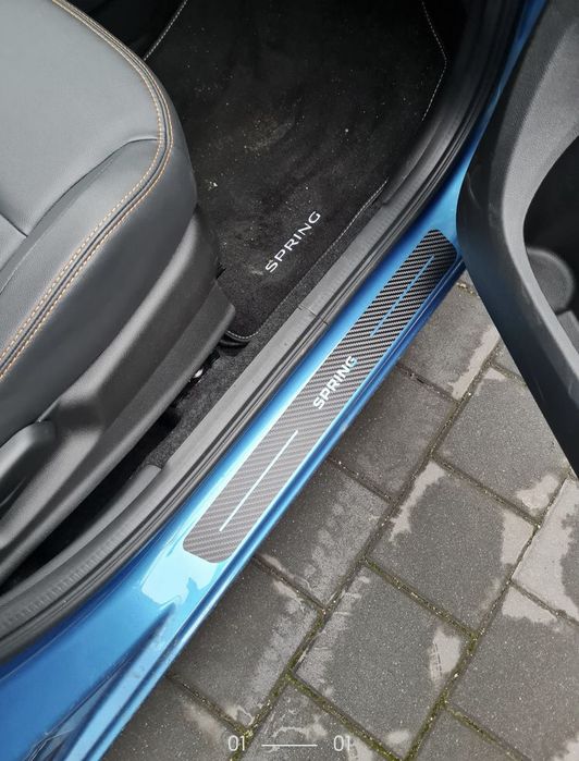 Ornamente protectie praguri si portbagaj Dacia Spring