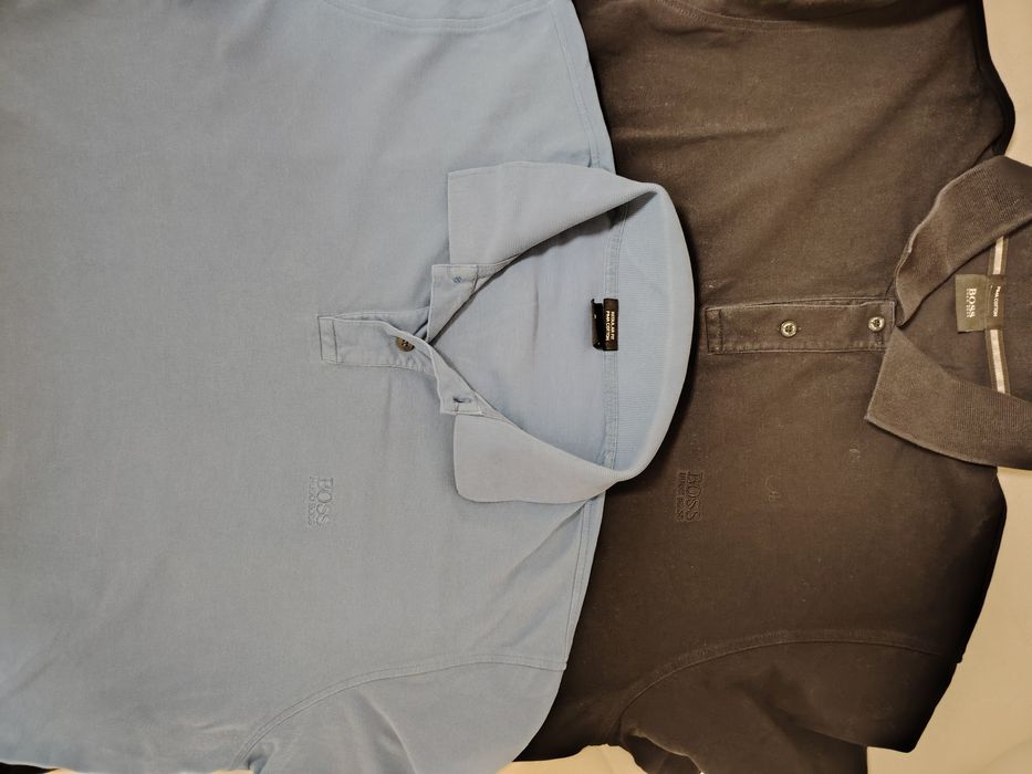 Оригинални тениски Hugo Boss, Ххл, Хххл синя и черна