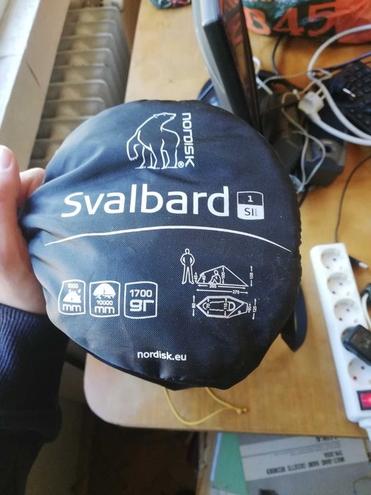 Двуслойна Палатка Nordisk Svalbard 1 SI tent, НОВА лека