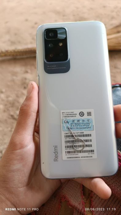 Redmi note 11 china 6+2/128 sotiladi. Srochno