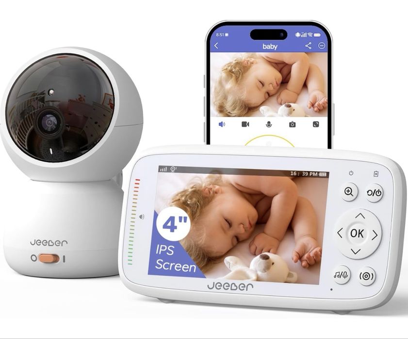 Baby monitor Jeeber smart VB816PRO nou nout