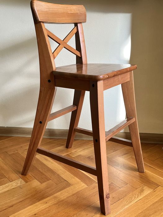 Дървено детско столче INGOLF IKEA