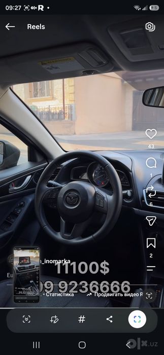 Mazda 3 sotiladi