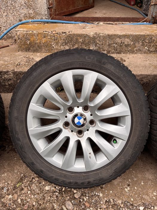 Jante BMW originale, R16, style 282 cu anvelope de iarnă