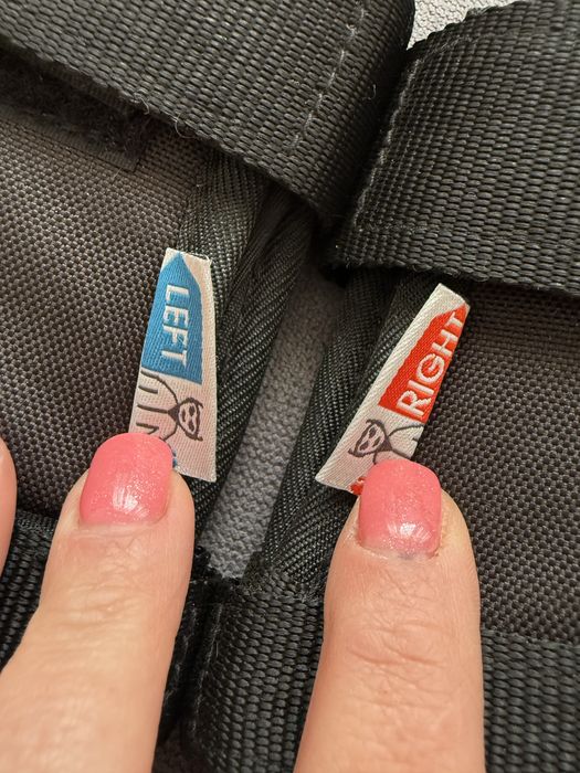 Set 3 perechi protecţii Play Negru Copii Oxelo S