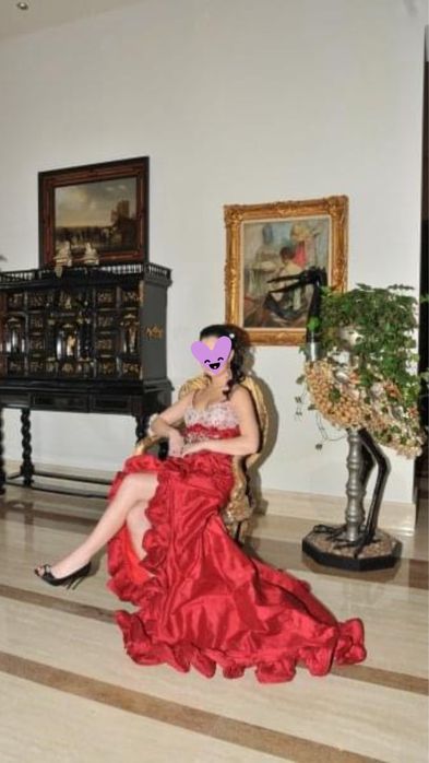 Бална/официална рокля на Ливански дизайнер със сваровски кристали